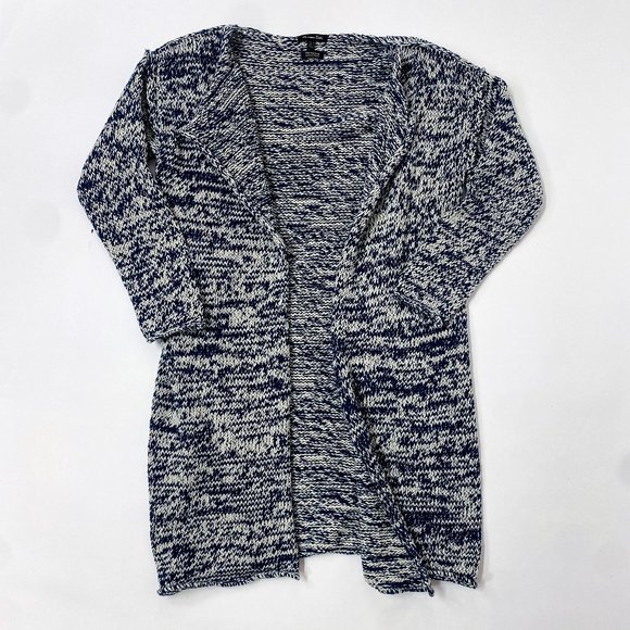 Mossimo‎ Dutti Blue and White cardigan Size S - Picture 1 of 5